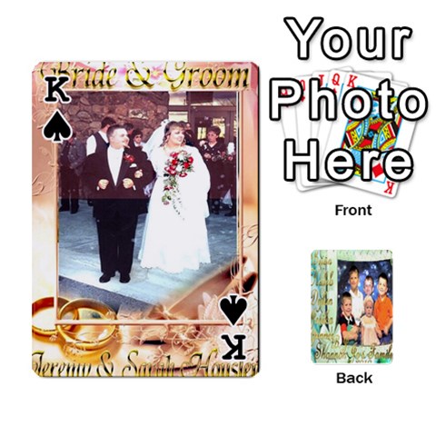 King Scott Reed & Shannon Son s Brian, Dylan, Kaleb, Family s Cards By Pamela Sue Goforth Front - SpadeK