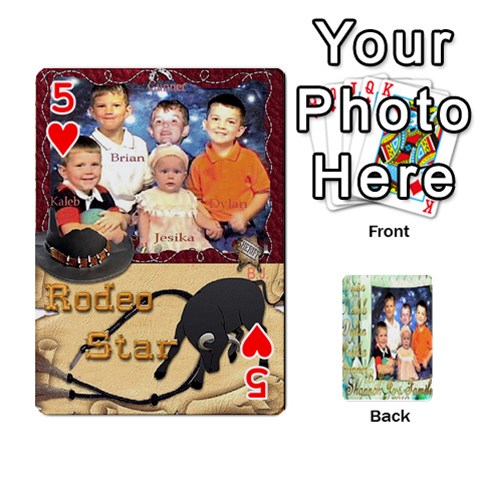 Scott Reed & Shannon Son s Brian, Dylan, Kaleb, Family s Cards By Pamela Sue Goforth Front - Heart5