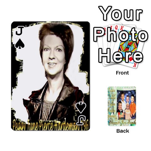 Jack Scott Reed & Shannon Son s Brian, Dylan, Kaleb, Family s Cards By Pamela Sue Goforth Front - SpadeJ