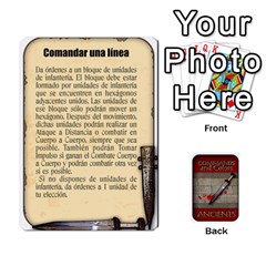 Command and Colors espa?ol Brackder -faltan 6- - Playing Cards 54 Designs (Rectangle)