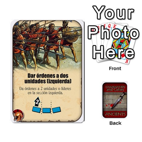 King Command And Colors Espa?ol Brackder Front - SpadeK