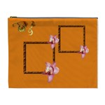 orange cosmetic bag XL - Cosmetic Bag (XL)