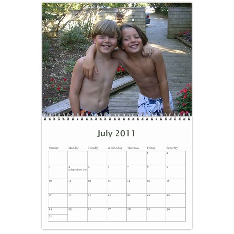 Calendar 2011 By Julie Jul 2011