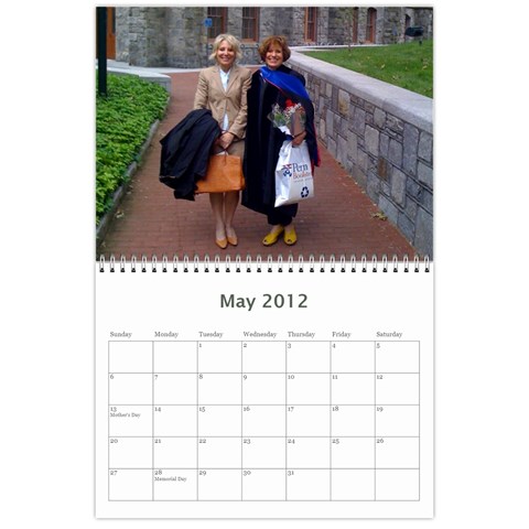 Calendar 2011 By Julie May 2012