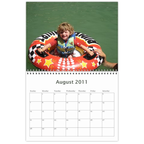 Calendar 2011 By Julie Aug 2011