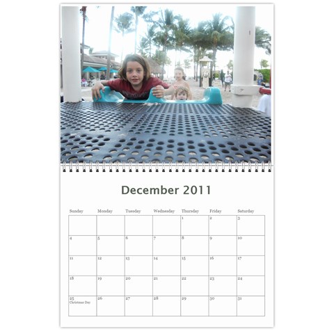 Calendar 2011 By Julie Dec 2011