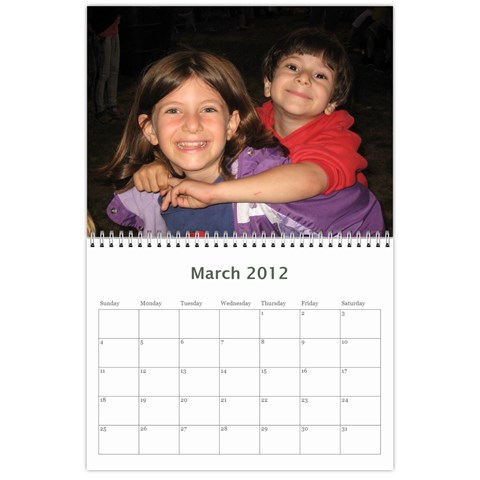 Calendar 2011 By Julie Mar 2012