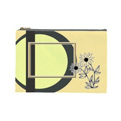 Sunflower L cosmetic bag - Cosmetic Bag (Large) Sunflower L cosmetic bag - Cosmetic Bag (Large)