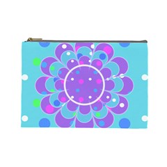 Flower L cosmetic bag (7 styles) - Cosmetic Bag (Large)