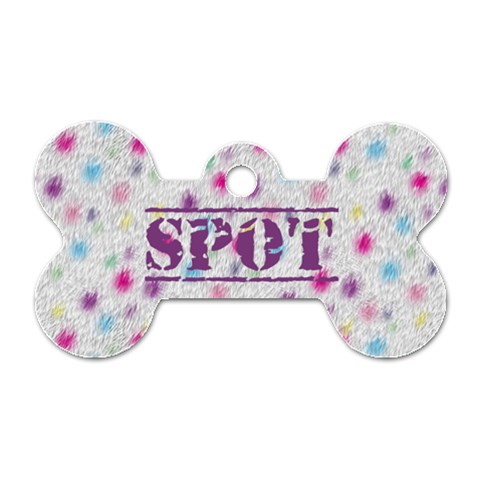 Spot The Dog Puppy Dog Tag By Catvinnat Front