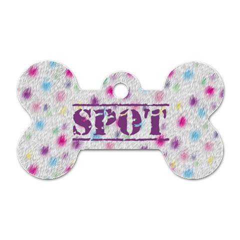 Spot The Dog Puppy Dog Tag By Catvinnat Front