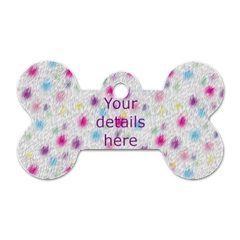 Spot The Dog Puppy Dog Tag By Catvinnat Back