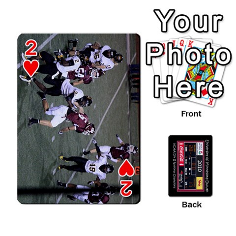 Football Cards By Spg Front - Heart2