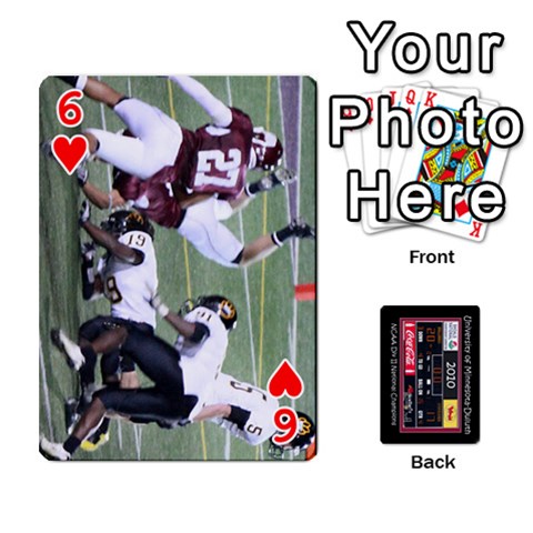 Football Cards By Spg Front - Heart6