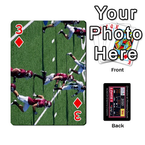 Football Cards By Spg Front - Diamond3