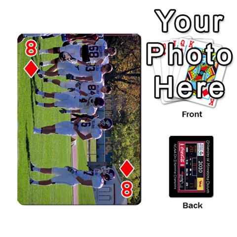 Football Cards By Spg Front - Diamond8