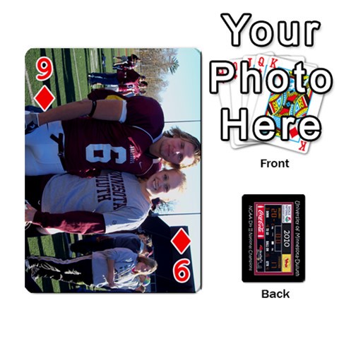 Football Cards By Spg Front - Diamond9