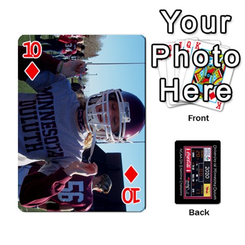 Football Cards By Spg Front - Diamond10