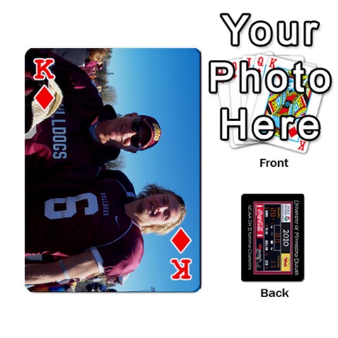 King Football Cards By Spg Front - DiamondK