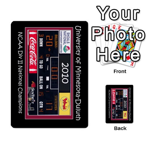 Football Cards By Spg Back
