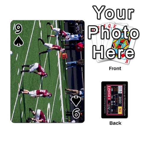 Football Cards By Spg Front - Spade9