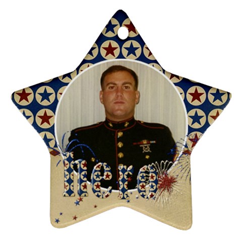 Hero/military Ornament Front