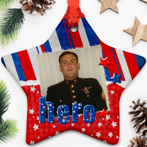 Hero/military Ornament Front