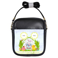 Easter Bunny Flower Girls Sling Bag Easter Bunny Flower Girls Sling Bag