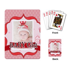 baby girl - Playing Cards Single Design (Rectangle)