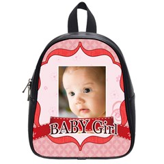 baby girl - School Bag (Small)