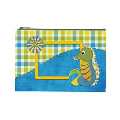 Sunshine Beach Large Cosmetic Bag 1 - Cosmetic Bag (Large)