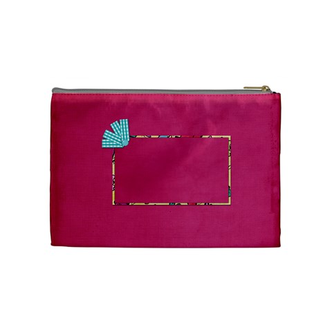Picadilly Summer Medium Cosmetic Bag 1 By Lisa Minor Back