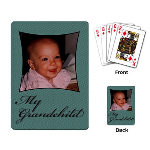My Grandchild Playing Card By Deborah Back