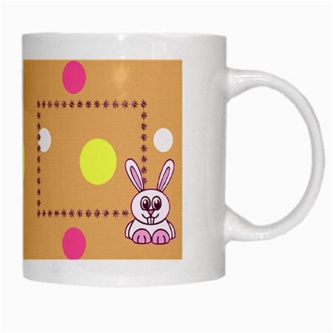 Hunny Bunny Mug By Daniela Right