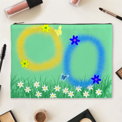 Spring Cosmetic Bag Xl By Galya Front