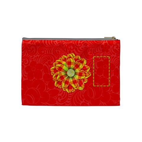 Celebrate In The Sun Medium Cosmetic Bag 1 By Lisa Minor Back
