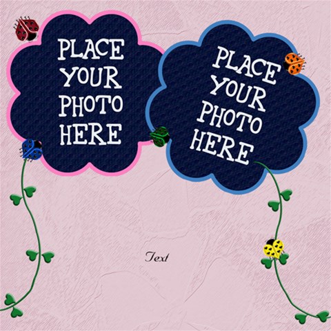 Ladybug 12x12 Scrapbook Pages By Chere s Creations 12 x12  Scrapbook Page - 6