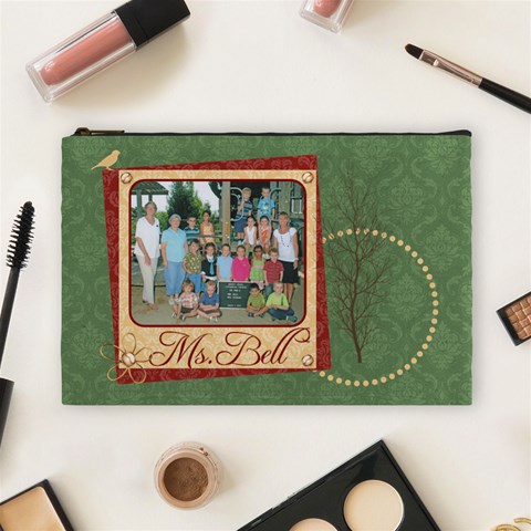 Ms  Bell Cosmetic Bag By Kim Front