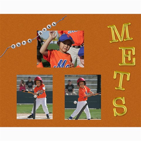 Mets Collage By Kaycee Ruiz 10 x8  Print - 8