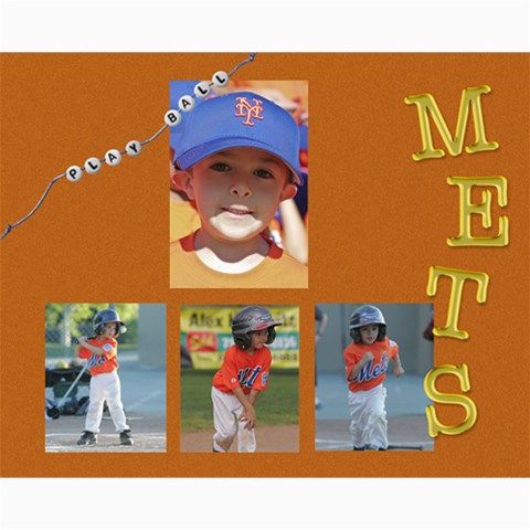 Mets Collage By Kaycee Ruiz 10 x8  Print - 10