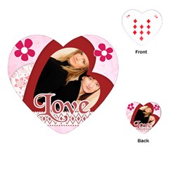 Love card - Playing Cards Single Design (Heart)