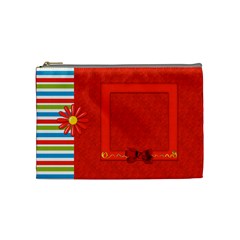 Sunshine Beach Medium Cosmetic Bag 1 - Cosmetic Bag (Medium)