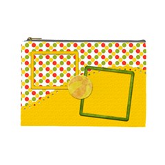 Sunshine Beach Large Cosmetic Bag 1 - Cosmetic Bag (Large)