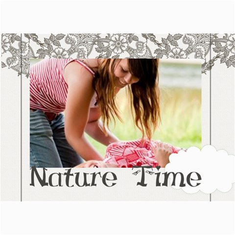 Nature Time By Joely 7 x5  Photo Card - 1