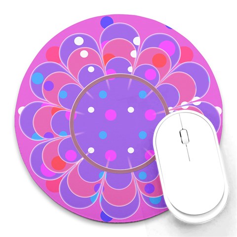 Flower Mosepad By Daniela Front