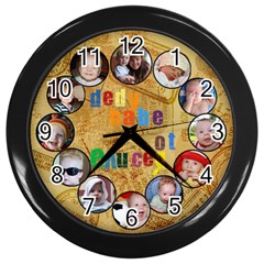 wall clock - Wall Clock (Black)