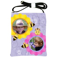 Bees & Flowers - Shoulder Sling Bag