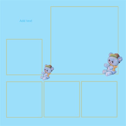 Baby Boy Scrapbook Of First s 12x12, 30 Pages By Deborah 12 x12 Scrapbook Page - 17 Baby Boy Scrapbook Of First s 12x12, 30 Pages By Deborah 12 x12 Scrapbook Page - 17