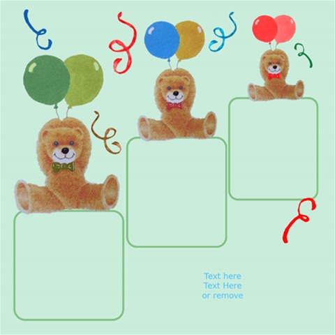 Baby Boy Scrapbook Of First s 12x12, 30 Pages By Deborah 12 x12  Scrapbook Page - 29