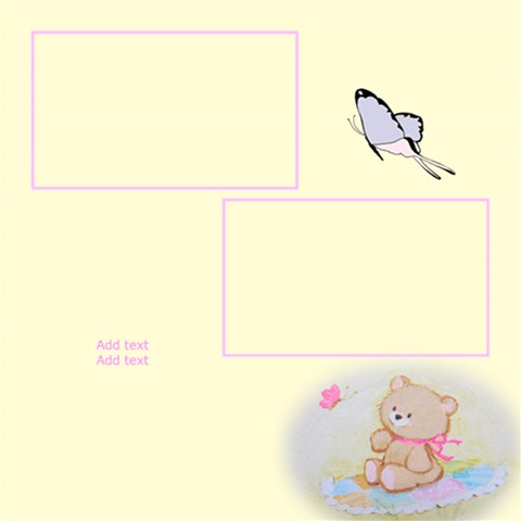 Baby Girl Scrapbook Of First s 12x12, 30 Pages By Deborah 12 x12 Scrapbook Page - 23 Baby Girl Scrapbook Of First s 12x12, 30 Pages By Deborah 12 x12 Scrapbook Page - 23
